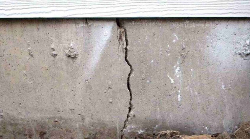 foundation cracks repair service in Calgary