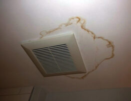 Get rid of yellow spots on your ceiling