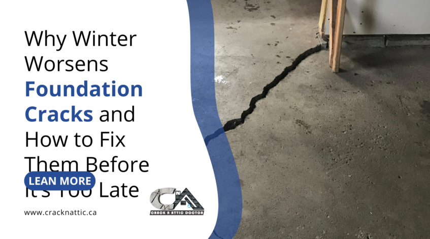 Why Winter Worsens Foundation Cracks and How to Fix Them Before It’s Too Late