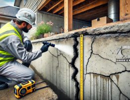 Foundation crack repair Calgary