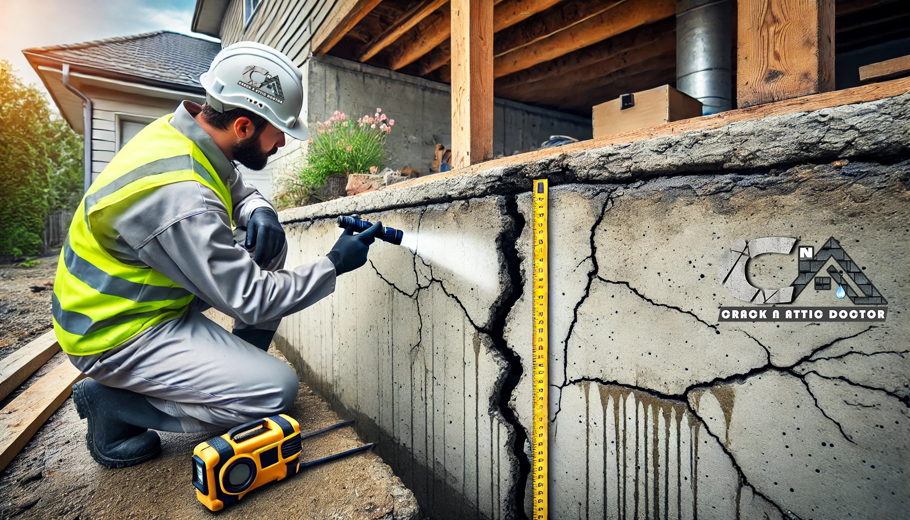 Foundation crack repair Calgary