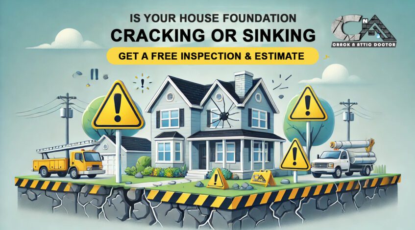 is Your House Foundation Cracking or Sinking in Calgary