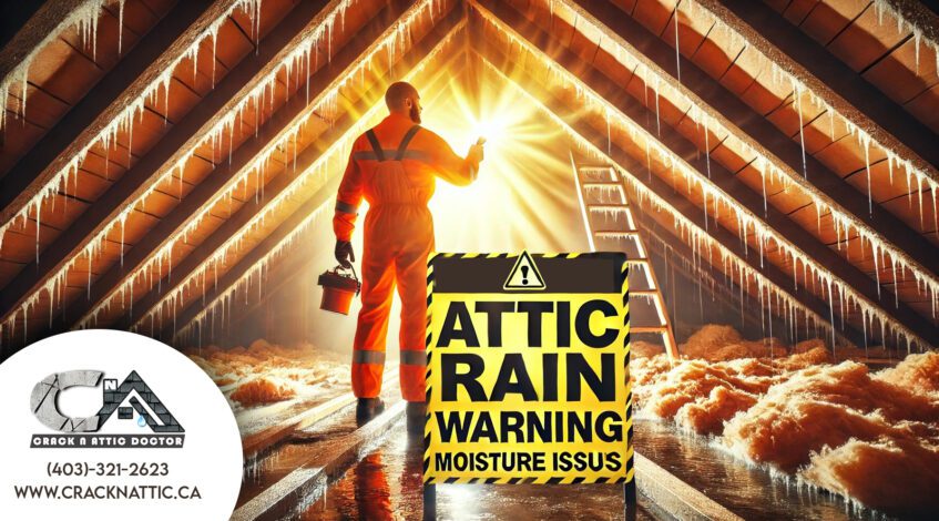Attic Rain Warning - Calgary Alberta Canada