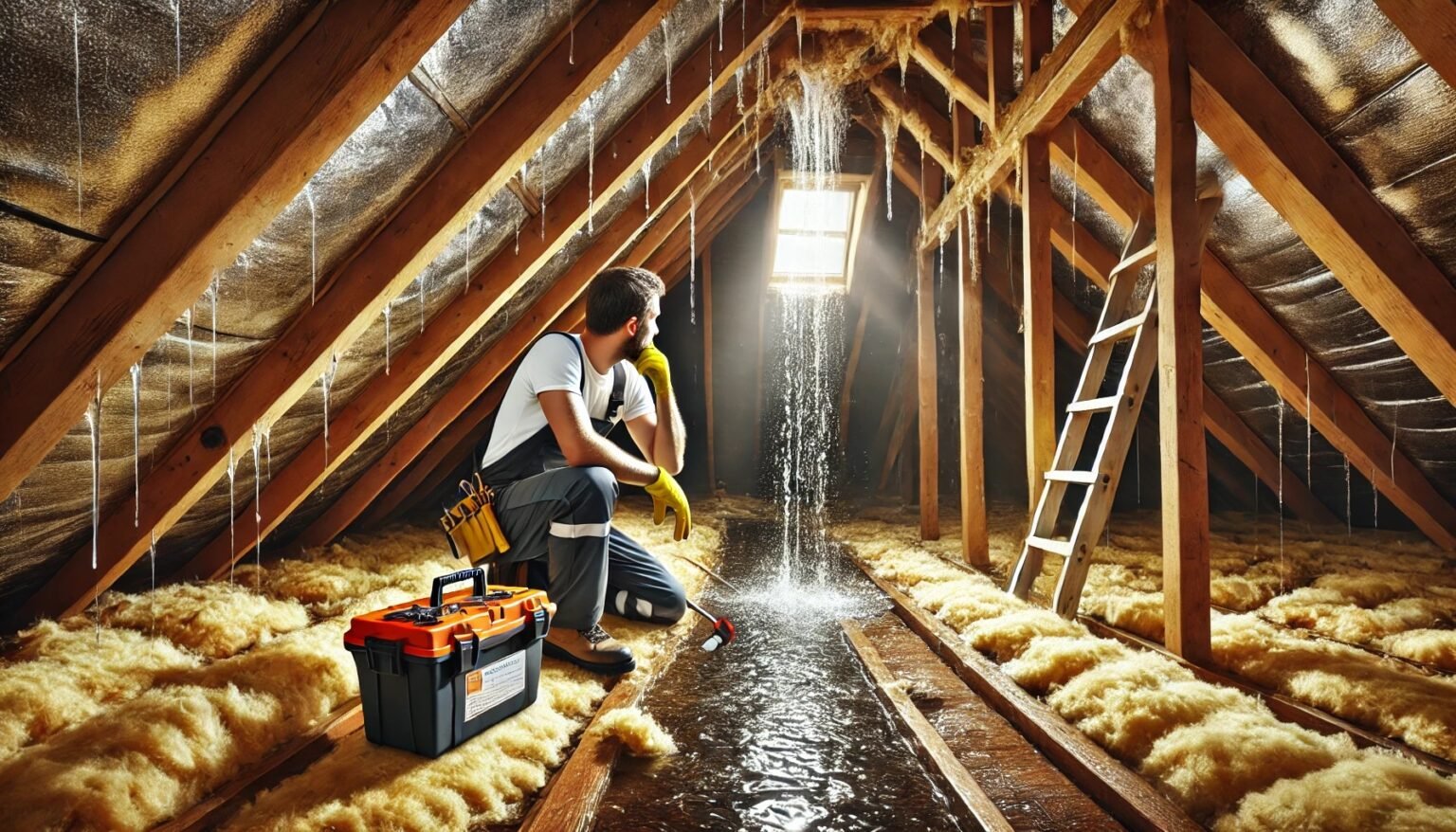 How Attic Rain Can Damage Your Home - Crack & Attic Doctor