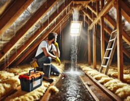 How Attic Rain Can Damage Your Home in Calgary