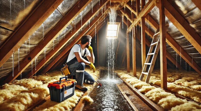 How Attic Rain Can Damage Your Home in Calgary