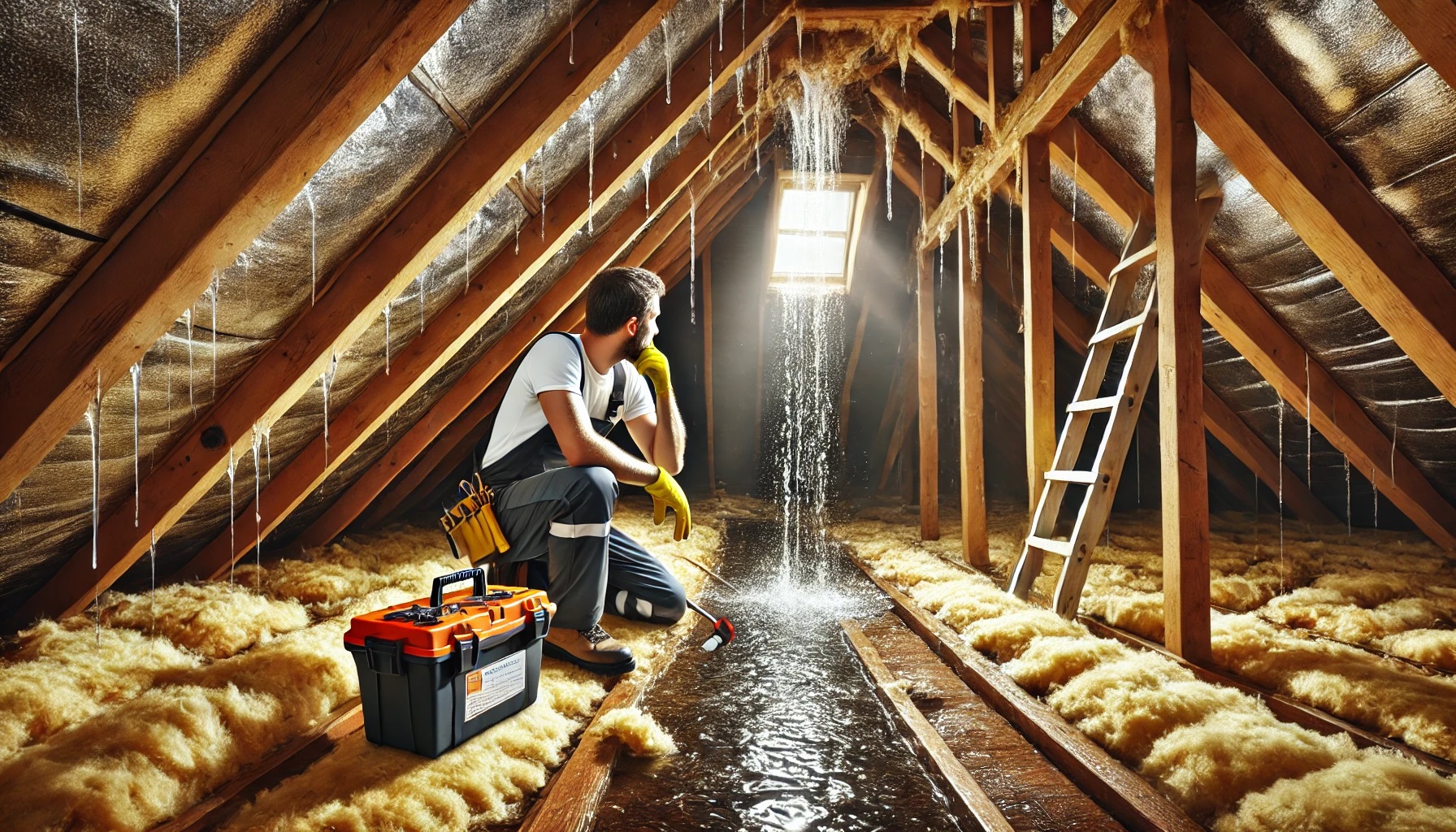 How Attic Rain Can Damage Your Home in Calgary