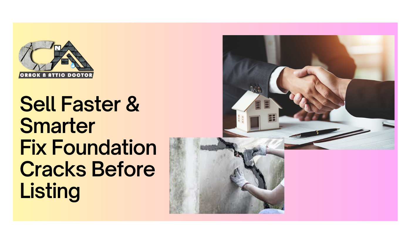 Sell Faster & Smarter Fix Foundation Cracks Before Listing