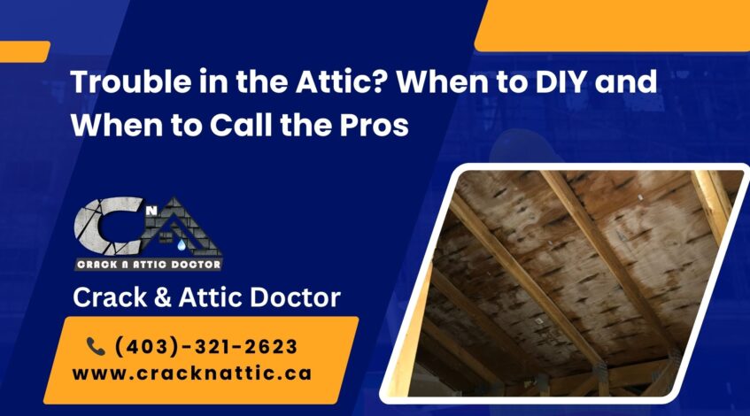 Trouble in the Attic: When to DIY and When to Call the Pros