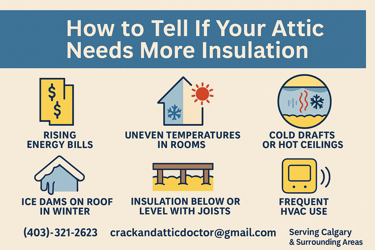 How do I know if my attic needs more insulation?