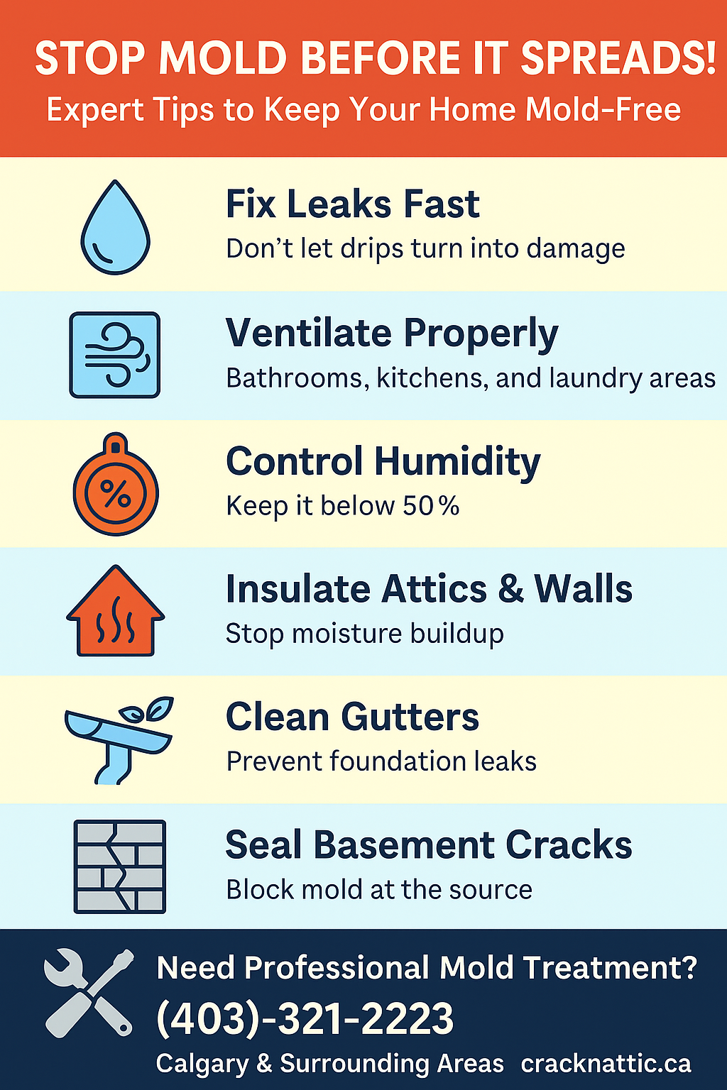 How to Prevent Mold Growth Tips from Mold Treatment Experts