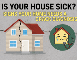 Is Your House Sick? Signs Your Home Needs a Crack Diagnosis