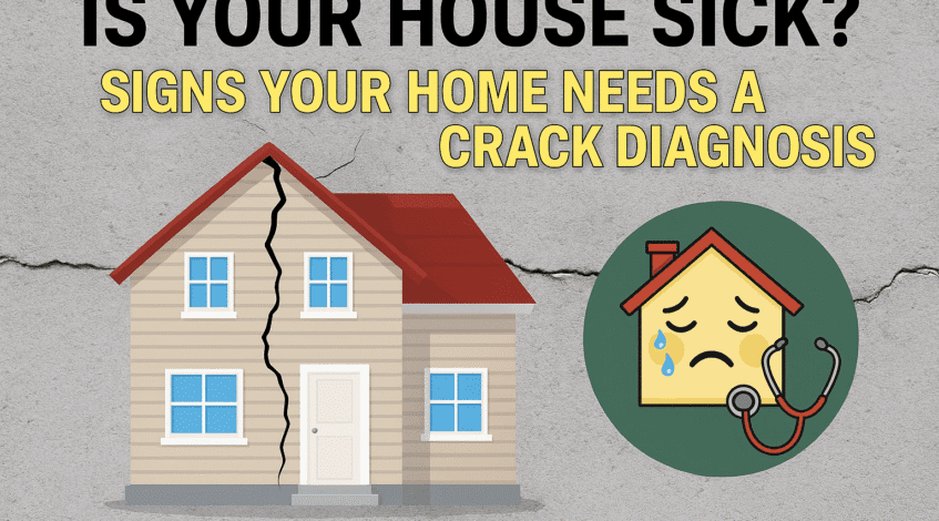 Is Your House Sick? Signs Your Home Needs a Crack Diagnosis