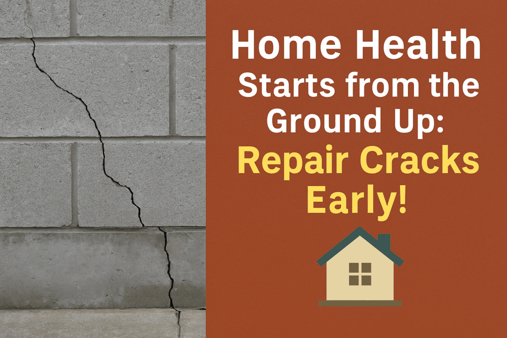 Repair Cracks Early