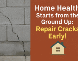 Repair Cracks Early