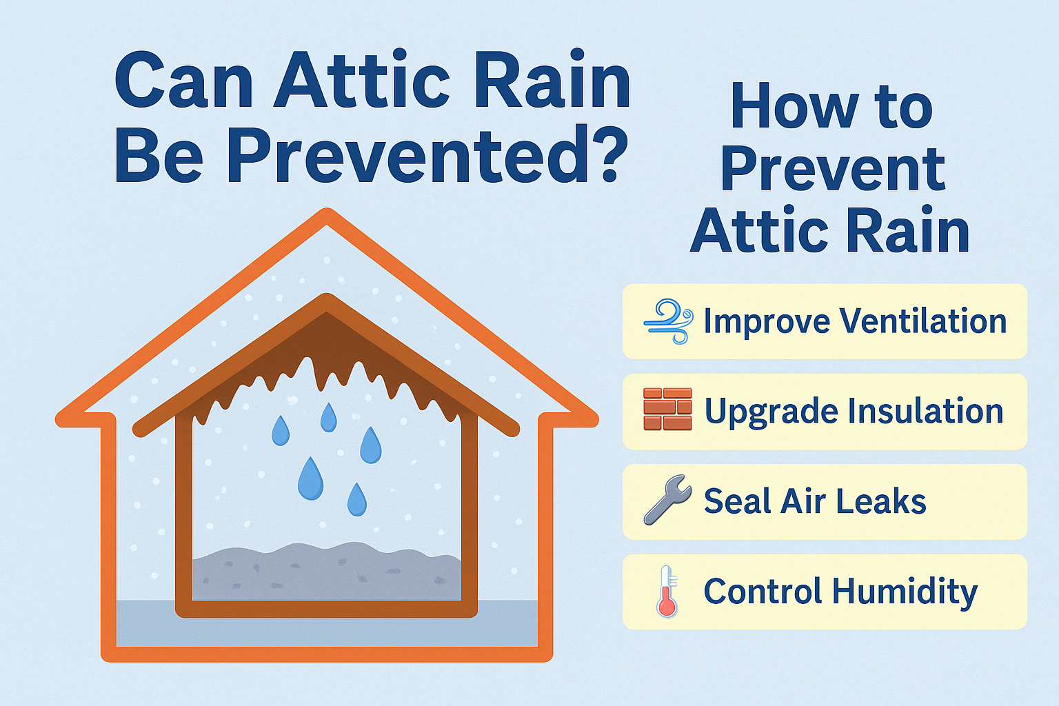 Can Attic Rain Be Prevented