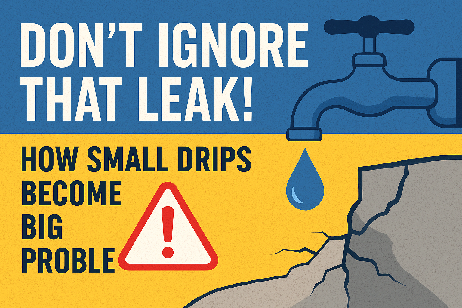 How Small Drips Become Big Problems