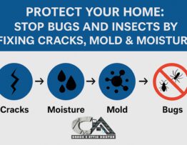 Protect Your Home: Stop Bugs and Insects by Fixing Cracks, Mold & Moisture