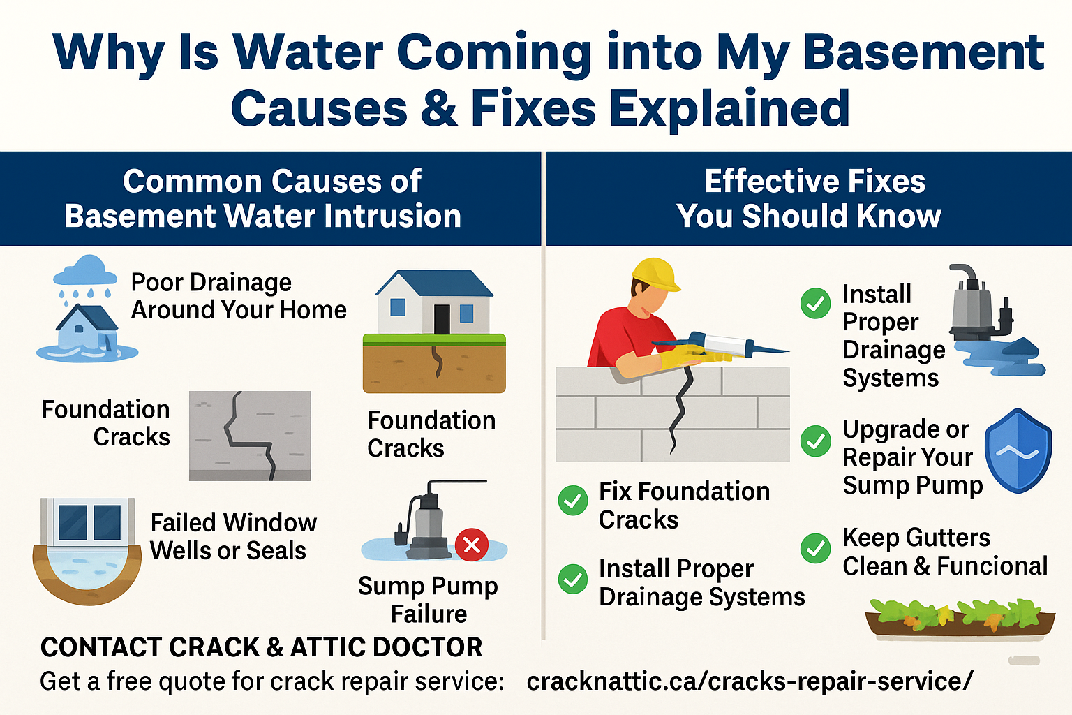 Why Is Water Coming into My Basement? Causes & Fixes Explained