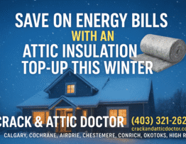 Calgary Homes Save on Energy Bills with an Attic Insulation Top-Up This Winter