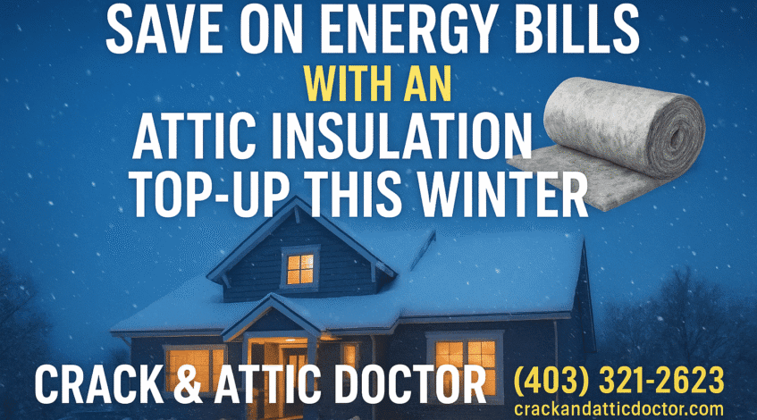 Calgary Homes Save on Energy Bills with an Attic Insulation Top-Up This Winter