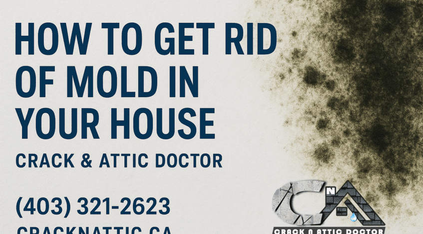 How to get rid of mold in houses in Calgary