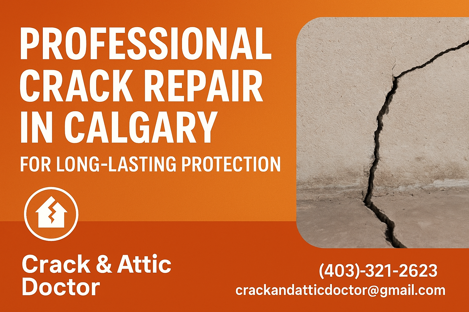 Professional Crack Repair in Calgary for Long-Lasting Protection