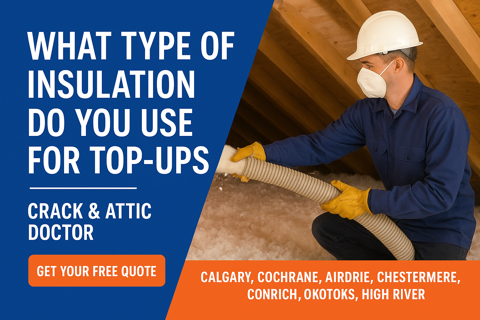 What Type of Insulation Do You Use for Top-Ups