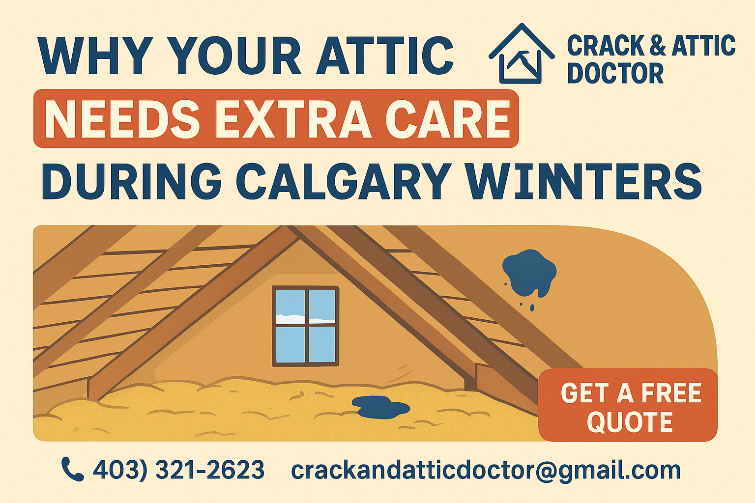 Why Your Attic Needs Extra Care During Calgary Winters