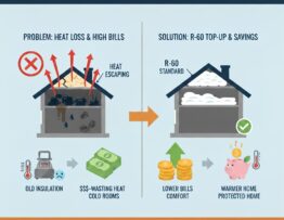 Heating Bills Too High? Why An Attic Top-Up is Cheaper Than Another Winter