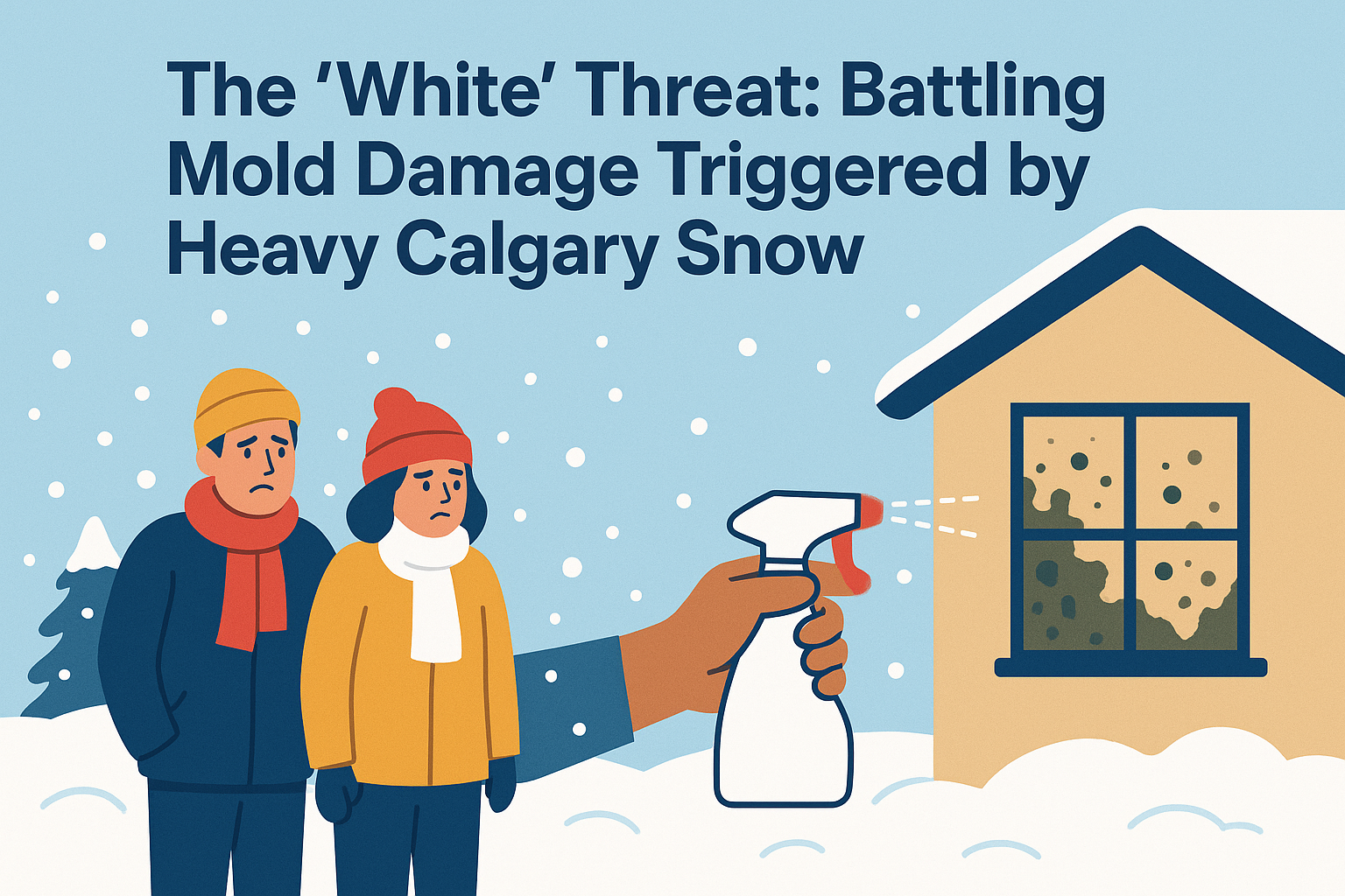 Stop the Spread: Professional Mold Remediation in Calgary After Heavy Snowfall