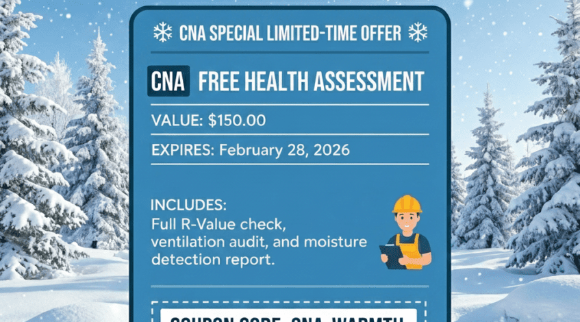 Calgary Homeowners Claim Your FREE Attic Insulation Inspection Before Winter Hits