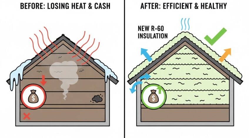 Free Attic Insulation Inspection in Calgary