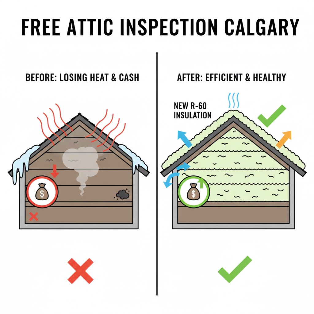 Free Attic Insulation Inspection in Calgary