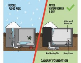 How to Prevent Basement Flooding with Calgary Foundation Waterproofing.