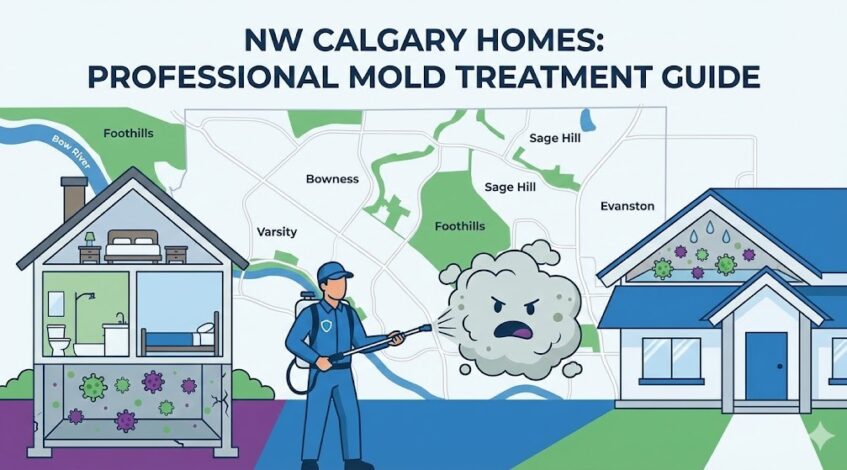 Why NW Calgary Homes Need Professional Mold Treatment: A Local Guide