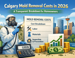 Calgary Mold Removal Costs in 2026 - A Transparent Breakdown for Homeowners