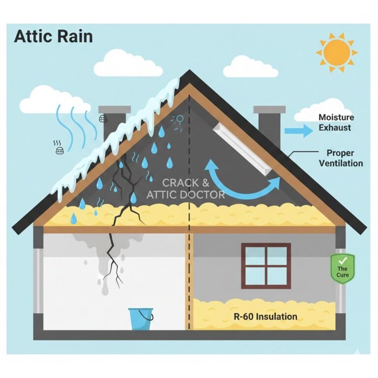 The Cure for Attic Rain: How Proper Ventilation and Insulation Work ...