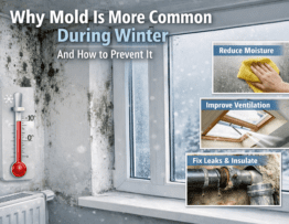 Why Mold Is More Common During Winter And How to Prevent It