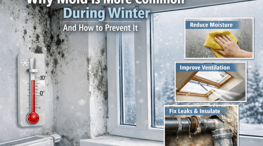 Why Mold Is More Common During Winter And How to Prevent It
