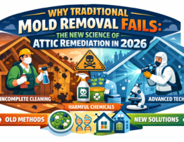 Why Traditional Mold Removal Fails: The New Science of Attic Remediation in 2026