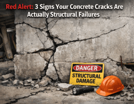 3 Signs Your Concrete Cracks Are Actually Structural Failures