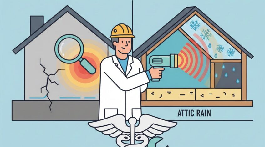 Calgary foundation repair & attic rain solutions