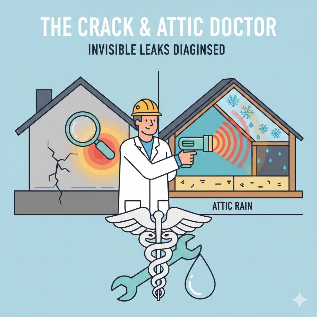 Calgary foundation repair & attic rain solutions