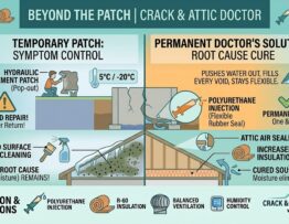 Beyond the Patch - Why Crack & Attic Doctor Focuses on Root Causes.