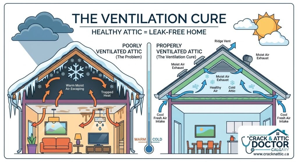 The Ventilation Cure: Why a Healthy Attic is the Secret to a Leak-Free ...