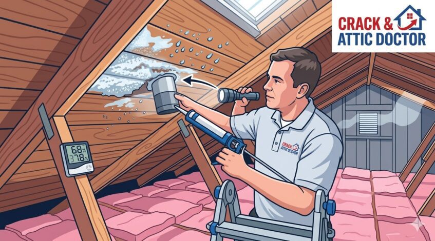 How to Stop Attic Condensation & Prevent Attic Rain | Calgary