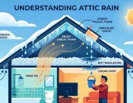 Why is My Ceiling Leaking When There’s No Rain? (Understanding Attic Rain)