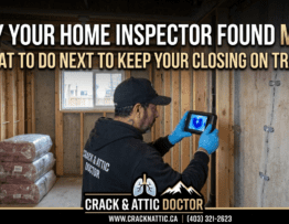 A clear, professional remediation plan being discussed to satisfy home closing requirements.