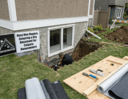 Deep Dive Repairs: Ensuring a Dry Basement for Calgary Homeowners